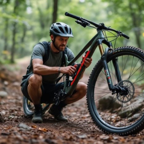 Złe ciśnienie w oponach MTB – objawy i jak je skorygować?