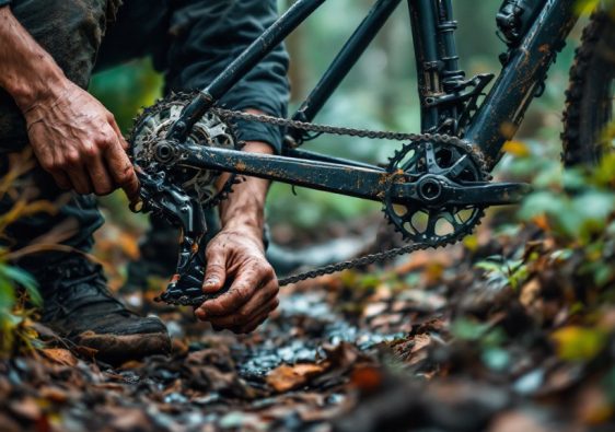 Dlaczego łańcuch MTB spada z przerzutki podczas jazdy?