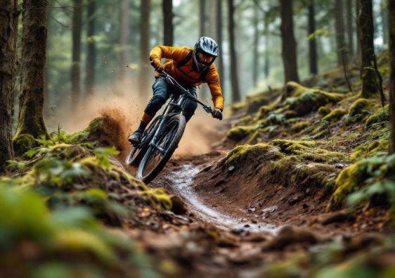 Jak poprawić technikę pokonywania zakrętów MTB – typowe błędy?