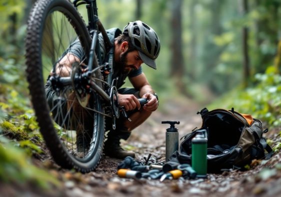Naprawa roweru MTB w terenie – co zrobić gdy coś się zepsuje na