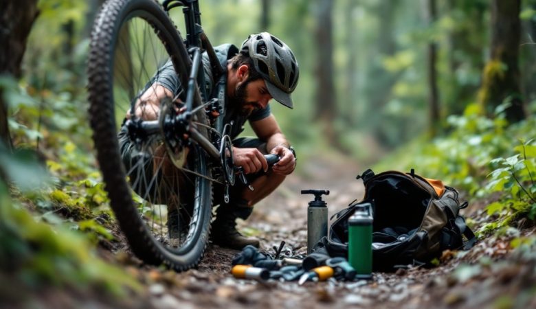 Naprawa roweru MTB w terenie – co zrobić gdy coś się zepsuje na