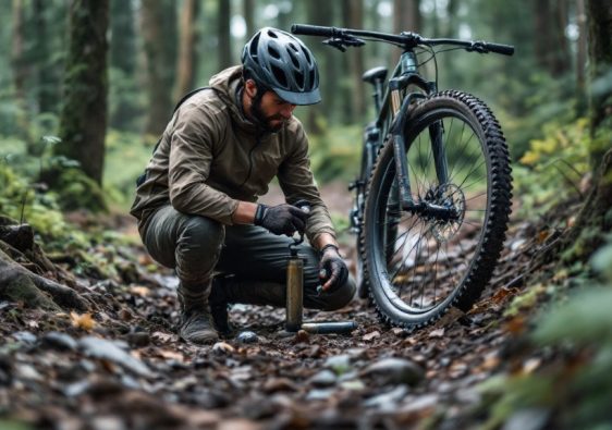 Złe ciśnienie w oponach MTB – objawy i jak je skorygować?