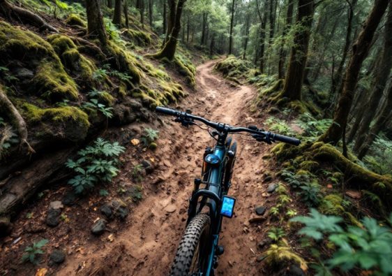 Jak czytać teren na rowerze MTB – planowanie linii jazdy?