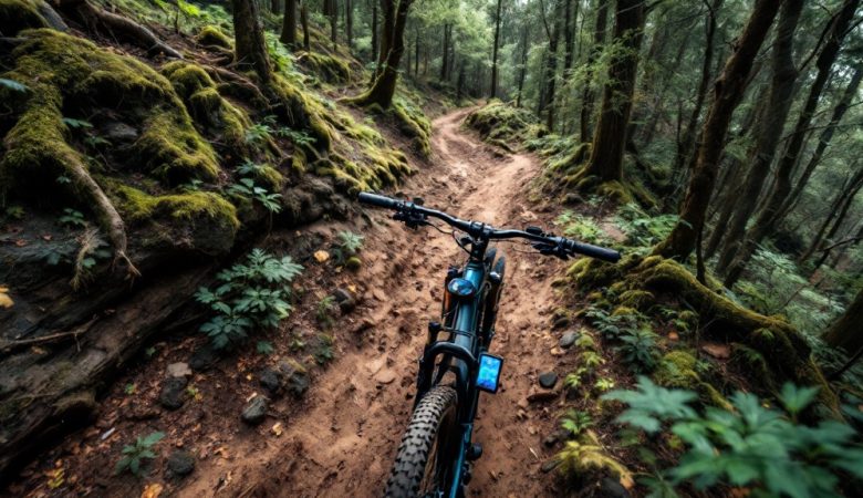Jak czytać teren na rowerze MTB – planowanie linii jazdy?