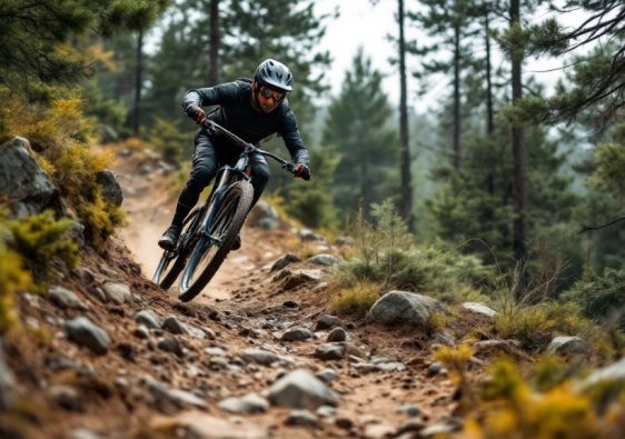 Prawidłowa pozycja na rowerze MTB w terenie – jak ją przyjąć?